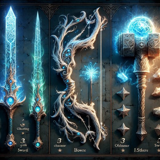 Craft amazing items and weapons for your game